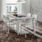 Utdragbart matbord upp till 252 cm i HPL Made in Italy - Efisto Viadurini