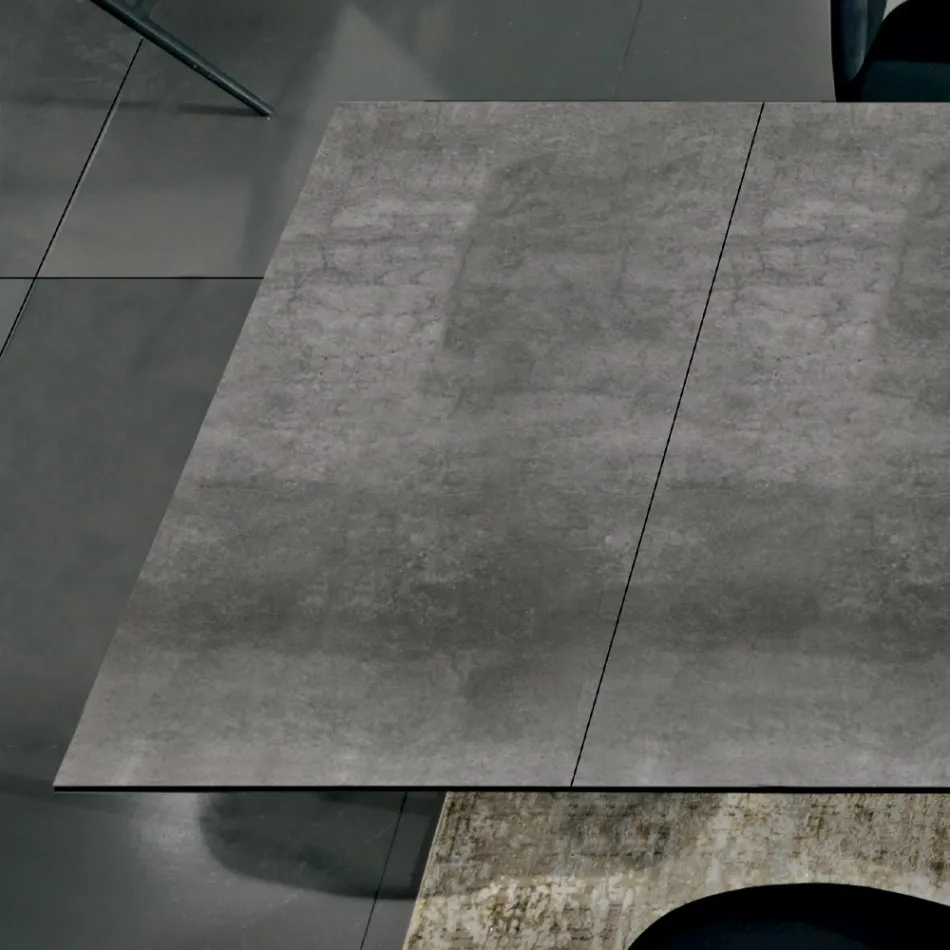 Utdragbart matbord upp till 278 cm i Laminam Made in Italy - Settimmio Viadurini