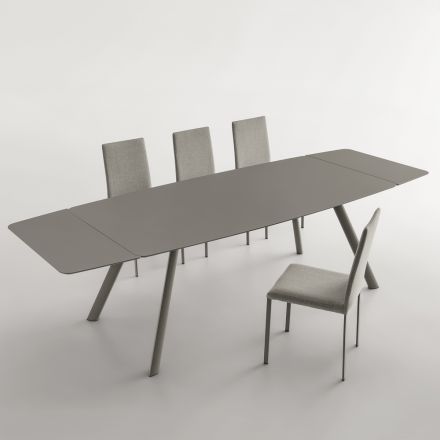 Utdragbart matbord upp till 280 cm i Fenix Made in Italy - Lingotto Viadurini