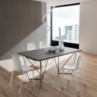 Utdragbart matbord upp till 280 cm i Fenix Made in Italy - Eolo Viadurini