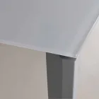 Utdragbart matbord Upp till 290 cm i Made in Italy Crystal - Polonio Viadurini