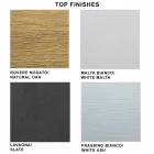 Utdragbart matbord upp till 300 cm i Laminat Made in Italy - Grotta Viadurini