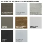 Utdragbart matbord upp till 310 cm i melamin Tillverkat i Italien - sjuttiotalet Viadurini