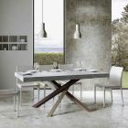 Utdragbart matbord upp till 440 cm av Made in Italy Design - Rally Viadurini