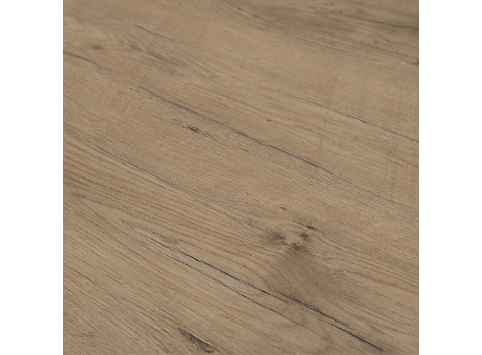 Utdragbart matbord upp till 440 cm i trä och järn Made in Italy - Foxy Viadurini