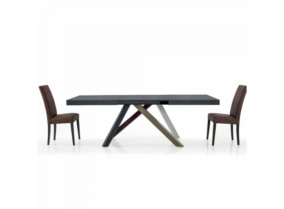 Utdragbart matbord upp till 450 cm i laminat Made in Italy - Salentino Viadurini