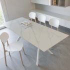 Utdragbart matbord i olika ytbehandlingar - Shaila Viadurini