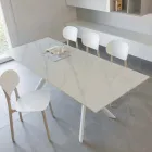 Utdragbart matbord i olika ytbehandlingar - Shaila Viadurini