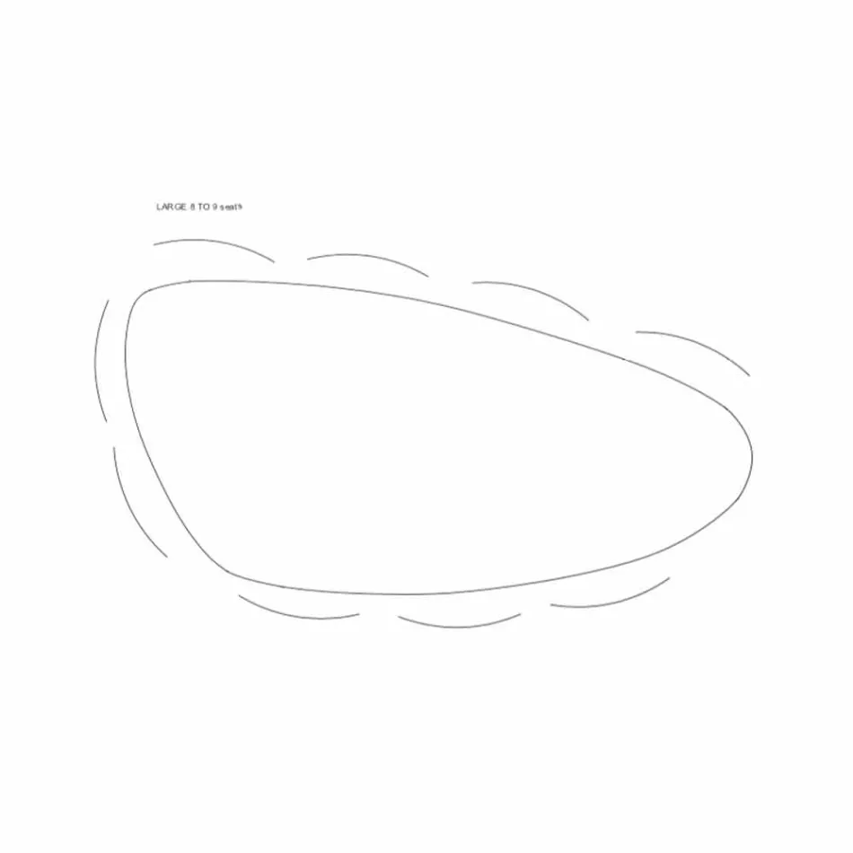 Hantverkare Matbord i massivt valnötträ Tillverkat i Italien - Nocino Viadurini