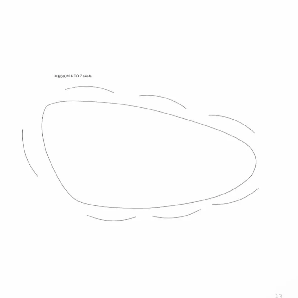 Hantverkare Matbord i massivt valnötträ Tillverkat i Italien - Nocino Viadurini