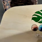 Matbord med skiva i Fine Made in Italy Hypermarble - Settimmio Viadurini