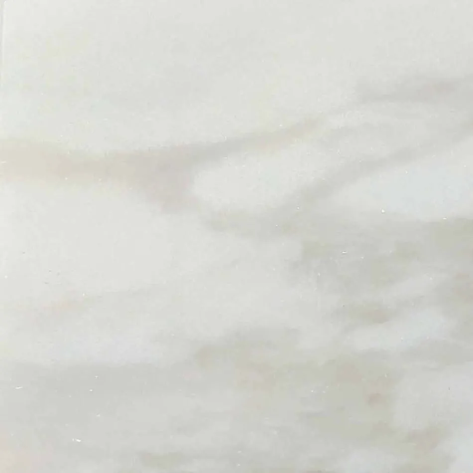 Matbord med oval marmorplatta Made in Italy - Superb Viadurini