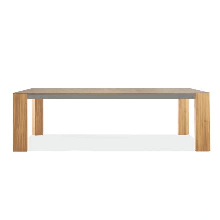 Matbord med modern design Lyxig 8-sits keramisk topp - Ipanemo Viadurini