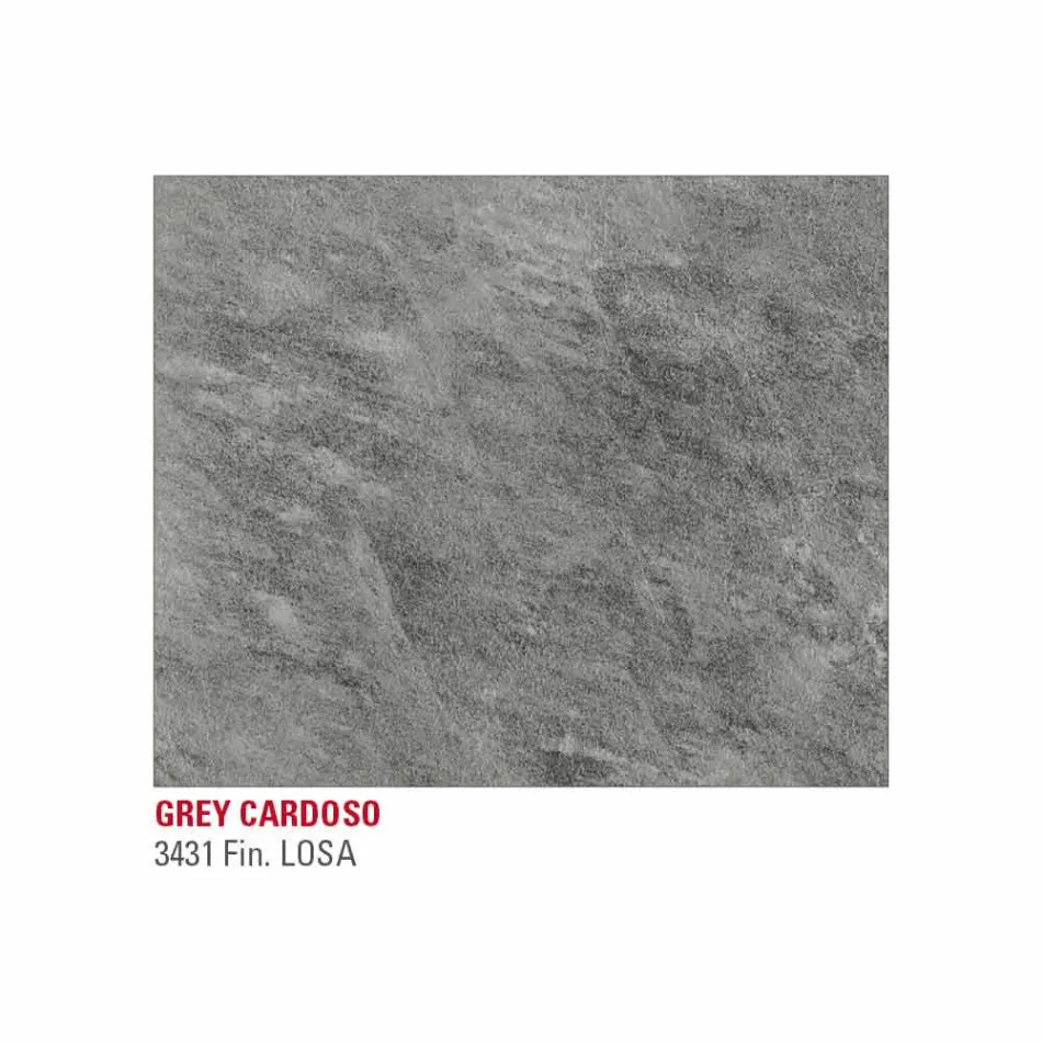 Matbord i Hpl Marble Effect och lackerad metall tillverkad i Italien - Jupiter Viadurini