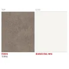 Matbord i Laminam med aluminiumstruktur Tillverkat i Italien - Bayern Viadurini