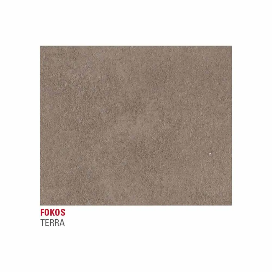 Matbord i laminat och målad metall tillverkad i Italien - Efisto Viadurini