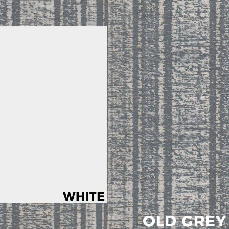 Modern design utomhus trä och aluminium matbord - Ganges Viadurini