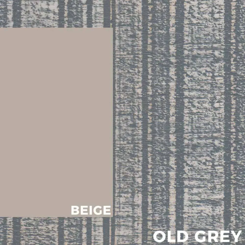 Modern design utomhus trä och aluminium matbord - Ganges Viadurini