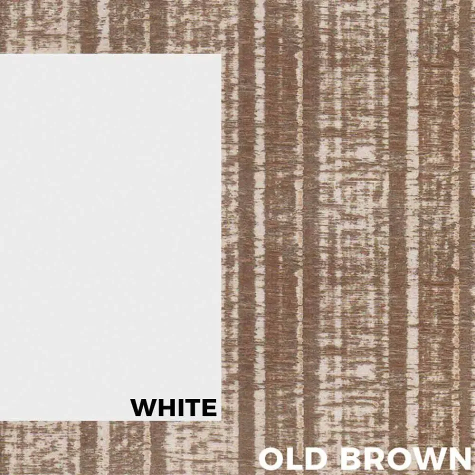 Modern design utomhus trä och aluminium matbord - Ganges Viadurini