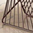 Matbord i modernt massivt trä gjord i Italien, Mitia Viadurini