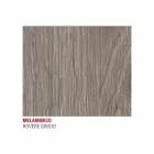 Matbord i melamin och målad metall tillverkad i Italien - Remigio Viadurini