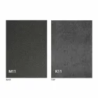 Metallbord och keramisk topp tillverkad i Italien Design - Anaconda Viadurini