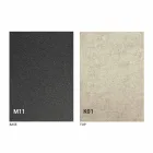 Metallbord och keramisk topp tillverkad i Italien Design - Anaconda Viadurini