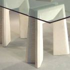 sten matbord och modern design crystal Arianna Viadurini