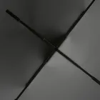 Ovalt matbord med glasskiva och bas Tillverkat i Italien - Tiseo Viadurini