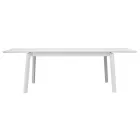 Utdragbart utomhusmatbord upp till 240 cm i aluminium - Levanto Viadurini