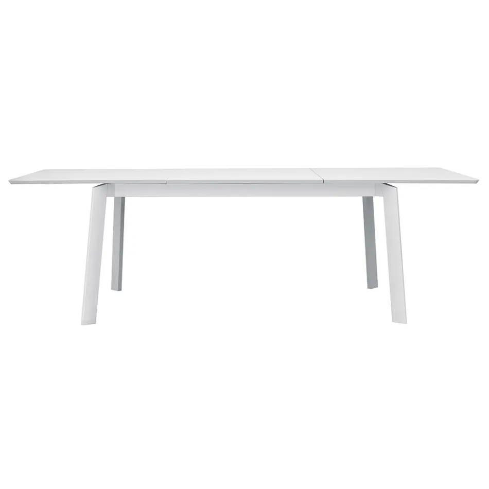 Utdragbart utomhusmatbord upp till 240 cm i aluminium - Levanto Viadurini
