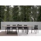 Uteservering med utdragbar topp Upp till 300 cm - Duffle Viadurini