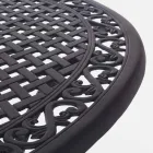 Uteservering i vitt eller antracitlackerat aluminium - snabbt Viadurini