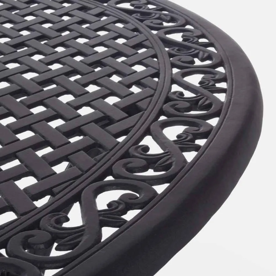 Uteservering i vitt eller antracitlackerat aluminium - snabbt Viadurini