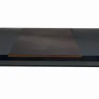 Matbordsskiva i Mdf med övre insats Tillverkad i Italien - Abisso Viadurini