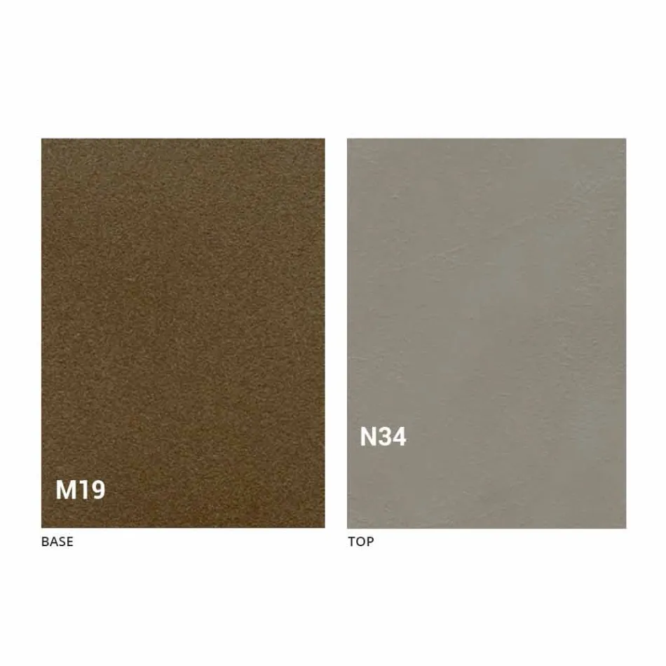 Modernt fällbart matbord i trä och metall Tillverkad i Italien - Menelao Viadurini