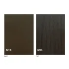 Modernt fällbart matbord i trä och metall Tillverkad i Italien - Menelao Viadurini