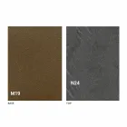 Modernt fällbart matbord i trä och metall Tillverkad i Italien - Menelao Viadurini