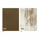 Modernt fällbart matbord i trä och metall Tillverkad i Italien - Menelao Viadurini