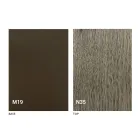 Modernt fällbart matbord i trä och metall Tillverkad i Italien - Menelao Viadurini