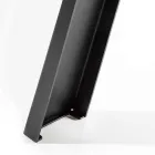 Runt matbord utdragbart Upp till 370 cm i trä och metall - Caimano Viadurini