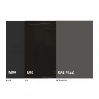 Runt utdragbart matbord i laminamkeramik Tillverkad i Italien - Lupetto Viadurini