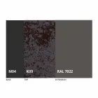 Runt utdragbart matbord i laminamkeramik Tillverkad i Italien - Lupetto Viadurini