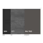 Runt utdragbart matbord i laminamkeramik Tillverkad i Italien - Lupetto Viadurini