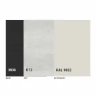 Runt utdragbart matbord i laminamkeramik Tillverkad i Italien - Lupetto Viadurini