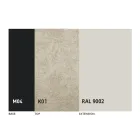 Runt utdragbart matbord i laminamkeramik Tillverkad i Italien - Lupetto Viadurini