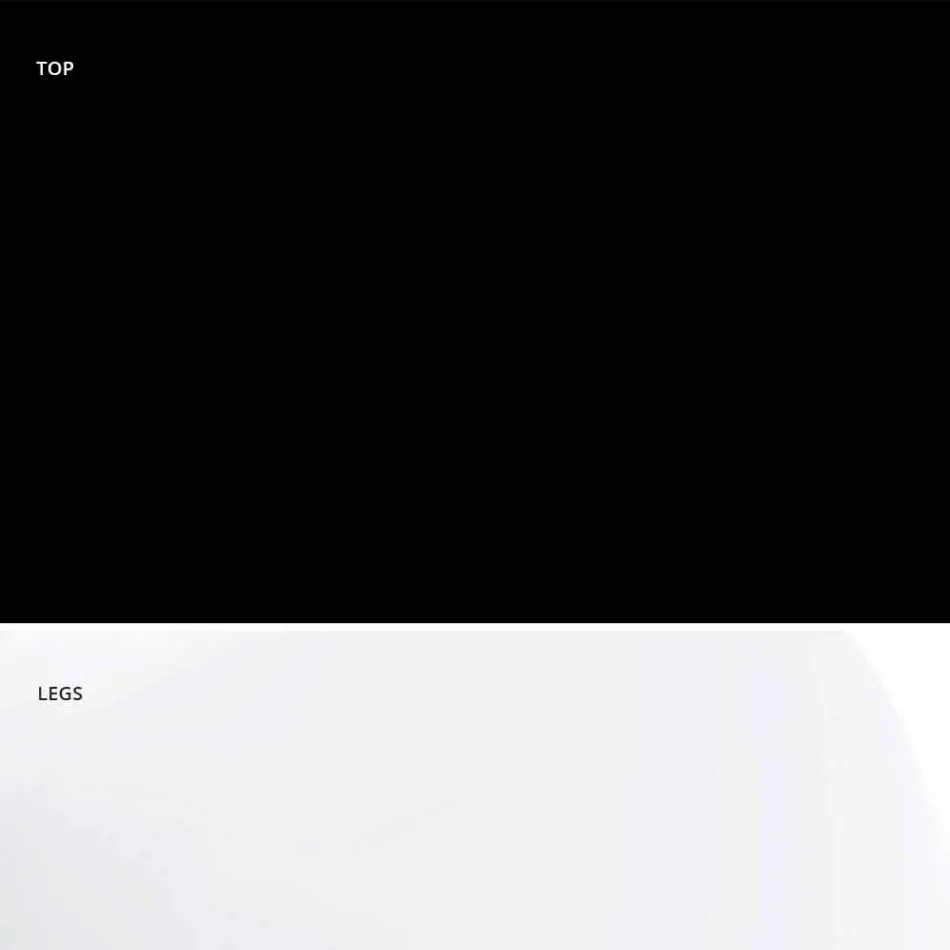 Runt matbord med laminatskiva tillverkat i Italien – dollar Viadurini