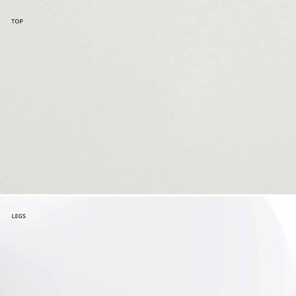 Runt matbord med laminatskiva tillverkat i Italien – dollar Viadurini