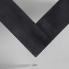 Runda matbord i trä med glasskiva Bao, modern design Viadurini