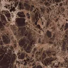 Runt matbord i marmor och målad aluminium tillverkat i Italien - Superb Viadurini